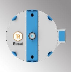 Circular screen Rosal