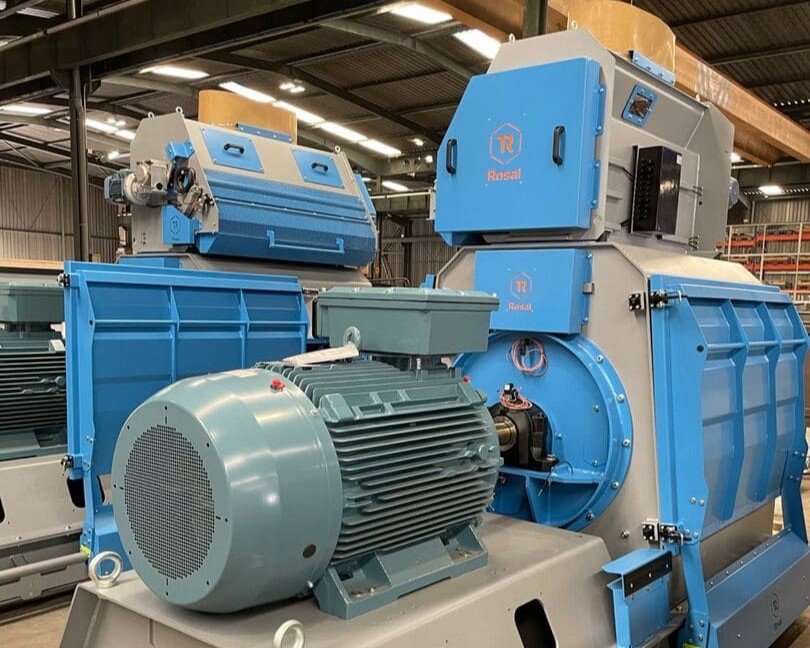 Rosal hammer mill model MMR at production plant