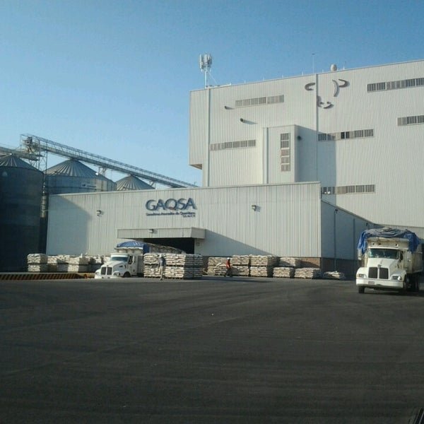 Ganaderos Asociados de Querétaro (GAQSA), a feed mill in Mexico, built by Rosal Instalaciones Agroindustriales.