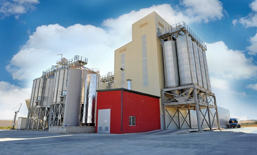 Chirina, a feed mill in Georgia, built by Rosal Agroindustrial Facilities.