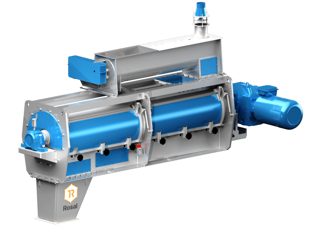 Higienizador Rosal que reduce y elimina en un 99% los patógenos en alimento previo a la peletización.